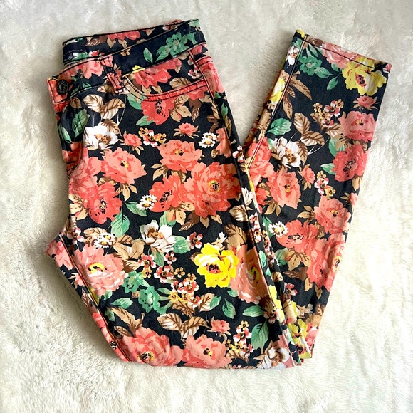 i jeans by Buffalo Denim - ⚡️Jeans By Buffalo EUC Skinny Jeans Floral Print Low Rise Jeans Denim Pants